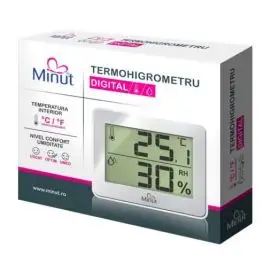 Termohigrometru digital Minut, 2 functii