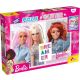 Puzzle GLITTER Barbie - Cele mai bune prietene (108 de piese)