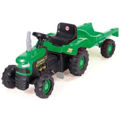 Tractor cu remorca Verde