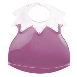 Baveta bebe ultra-soft ARLEQUIN Thermobaby, Orchid Pink Roz