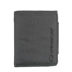 Portofel Compact Tri-fold cu Protectie RFID Gri