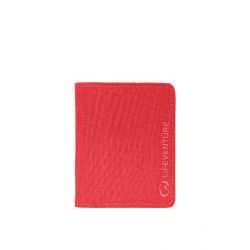  68735 Portofel Compact Tri-fold cu Protectie RFID Raspberry Lifeventure Rosu