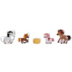  BAR6414_08 Joc de rol - Cutiuta cu ponei si unicorni Barbo Toys Multicolor