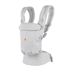  BCASTCGRY Marsupiu Adapt Soft Touch Cotton Pearl Grey Ergobaby Gri