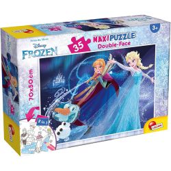 Puzzle de colorat maxi - Frozen (35 piese) 