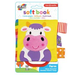 Soft Book: Carticica moale Farm Multicolor