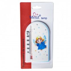  MIN-107_31 Termometru de camera Minut ® Temp desene animate Minut Alb