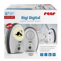 Monitor digital pentru bebelusi Rigi Digital Reer 50070 Alb