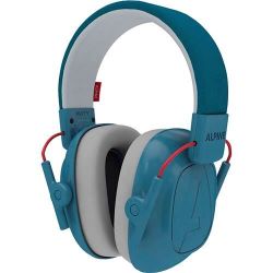Casti antifonice pliabile pentru copii 5-16 ani, ofera protectie auditiva, SNR 25, albastru, ALPINE Muffy Kids Blue ALP26474 Albastru Deschis
