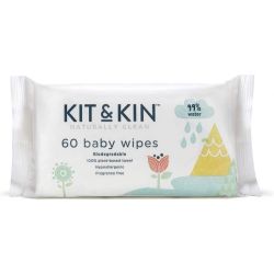  KKBABYWIPES Servetele Umede Biodegradabile Kit&Kin Kit&Kin Alb