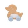 Jucarie naturala Ducky Teether Bleu Saro Baby