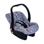 Husa protectie scoica auto cu reductor Grey Stars