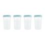 Set 4 recipiente gradate Miniland Terra Ocean 330 ml