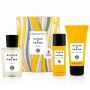 Set Acqua di Parma: Blu Mediterraneo Arancia di Capri, Apa De Toaleta Unisex, 75 ml + Blu Mediterraneo Arancia di Capri, Body Lotion, All Over The Body, 50 ml + Blu Mediterraneo Arancia di Capri, Cleansing, Shower Gel, For All Skin Types, 40 ml