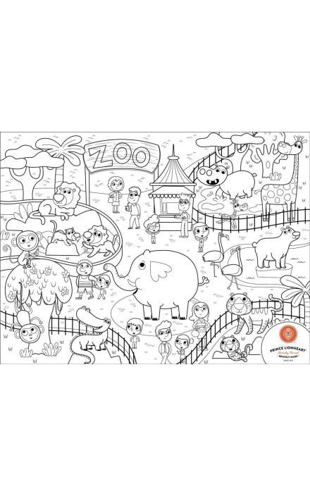 Set Complet pentru Desen cu Plansa Refolosibila din Silicon Zoo Transparent