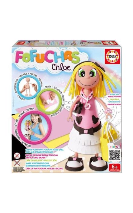 Papusa Fofuchas Chloe Multicolor