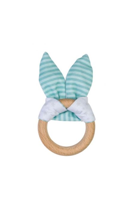 Jucarie Dentitie Nature Iepuras Mint Verde