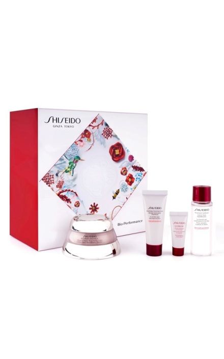 Set Bio-Performance Advanced Super Revitalizing Cream 50 ml + Ultimune Power Infusing Concentrate 5 ml + Clarifying Cleansing Foam 15 ml + Treatment Softener 30 ml Shiseido 