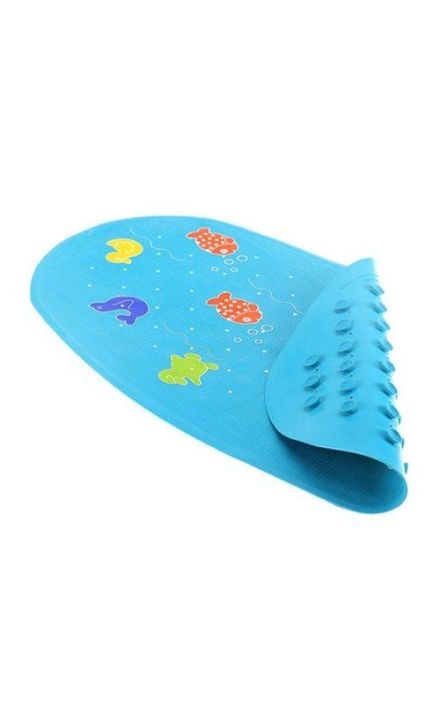 Covoras antiderapant pentru baie Albastru