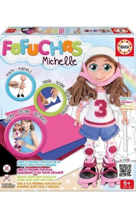 Papusa Fofuchas Michelle Multicolor