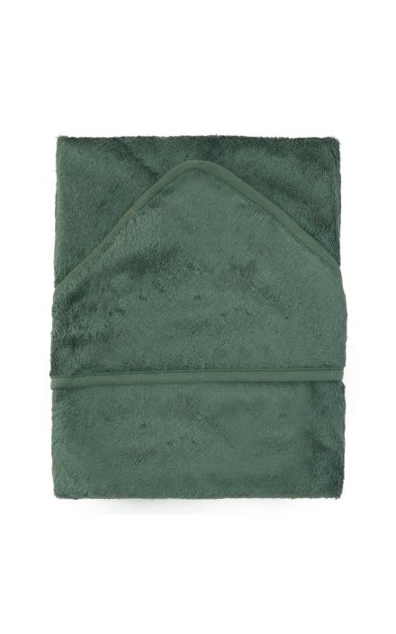 Prosop cu Gluga pentru Copii din Bambus Aspen Green Verde