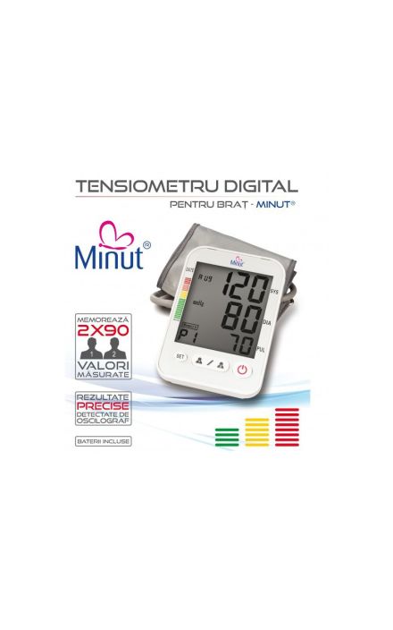 Tensiometru Digital Minut pentru Brat 