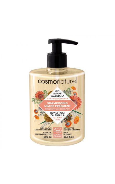 Sampon BIO pentru utilizare zilnica 500 ml COSMO NATUREL 