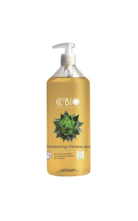 Sampon organic pentru par uscat 500 ml CE'BIO 