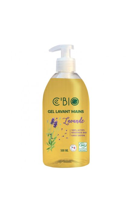 Sapun lichid BIO pentru maini cu lavanda 500 ml CE'BIO 