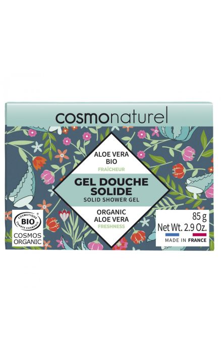 Gel de dus BIO solid cu aloe vera 85 g COSMO NATUREL 