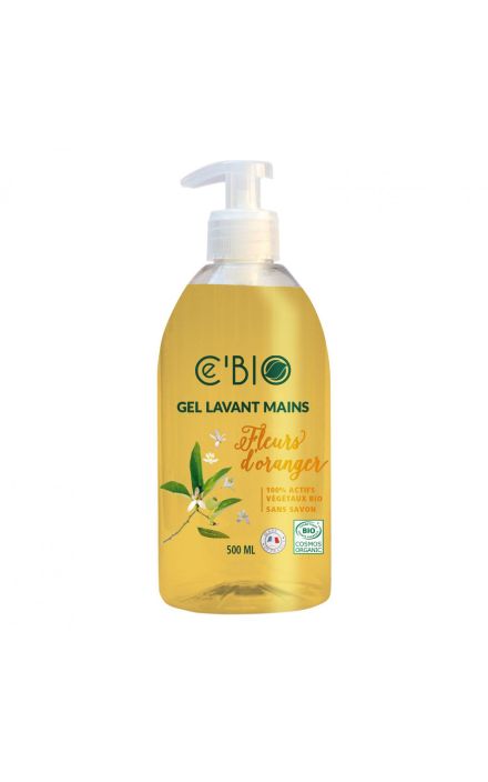 Sapun lichid BIO pentru maini cu floare de portocal 500 ml CE'BIO 