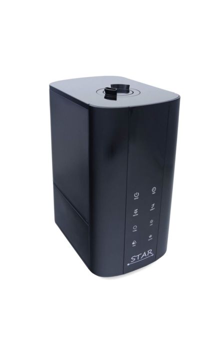Umidificator cu generator plasma si difuzor de arome Airbi STAR negru Negru