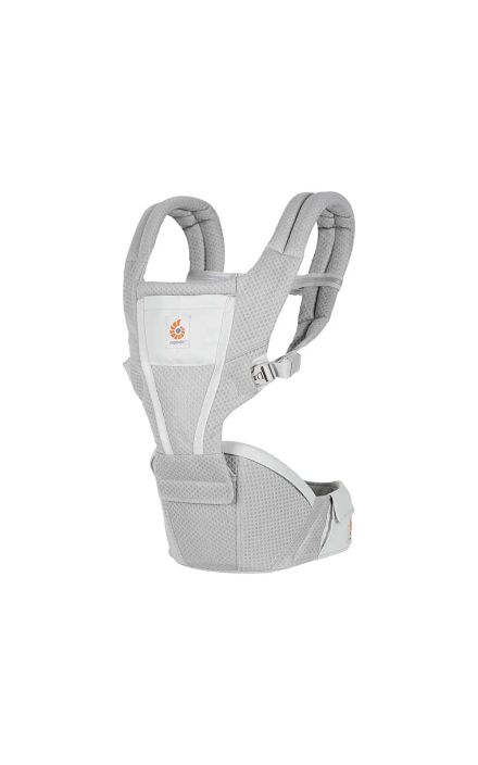 Marsupiu Alta Hip Ergobaby, 4 luni - 4 ani , 5.5-20.4 kg, Pearl Grey Gri