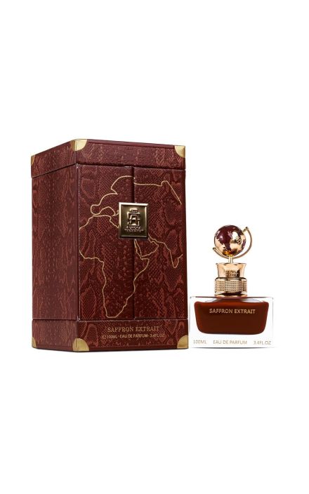 Aurora, Globe Collection Safron Extrait, Apa de Parfum Unisex, 100 ml 