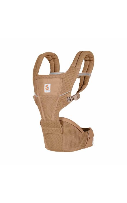 Marsupiu Alta Hip Ergobaby, 4 luni - 4 ani , 5.5-20.4 kg, Camel Brown Brown