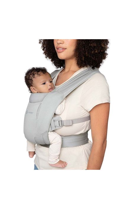 Marsupiu Embrace Soft Air Mesh Soft Grey Gri