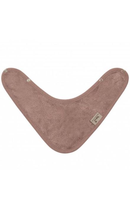 Baveta Textila Tip Bandana din Bambus Mellow Mauve Maro