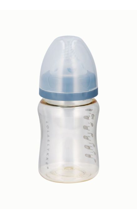 Biberon NaturalFlow 0 luni+ Transparent