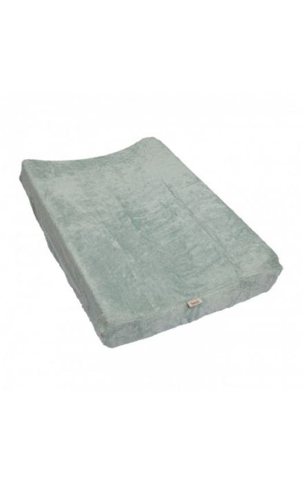 Husa textila bambus pentru salteluta schimbat scutece 76X51 cm Riviera Blue 