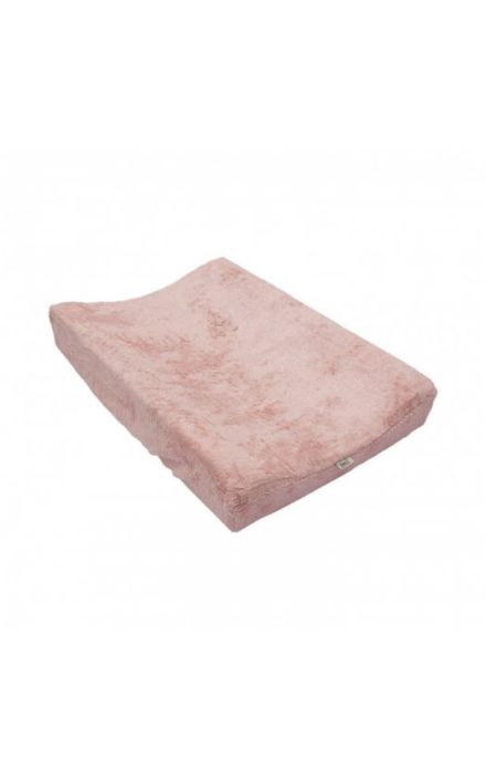 Husa textila bambus pentru salteluta schimbat scutece Misty Rose Roz