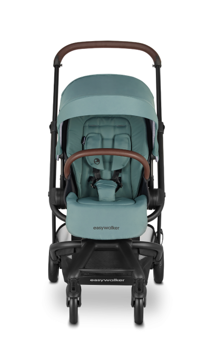 Carucior Charley Forest Green Roti Negre Negru