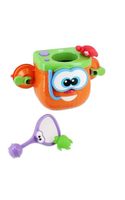 Primul Meu Cos de Pescuit Muzical Portocaliu