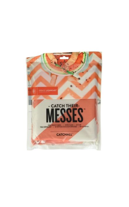 Covoras Impermeabil pentru Protectie Prince Lionheart Catchall Coral Alb