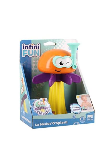 Jucarie de baie SPLASH CRAZY JELLY FISH Multicolor