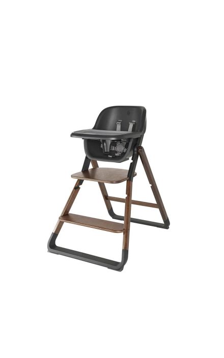 Scaun de masa copii 2 in 1 lemn dark Evolve Ergobaby Lemn Walnut