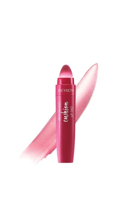 Ruj de buze lichid Revlon Kiss Cushion, nuanta Naughty Mauve, 4.4 ml 