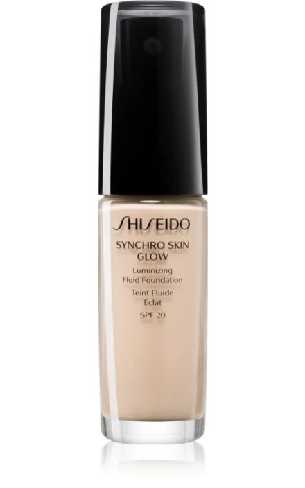 Fond de ten fluid luminizant Shiseido Synchro Skin Glow, No. 1 Neutral, Tester 