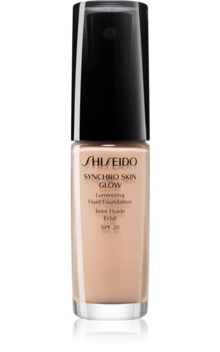 Fond de ten fluid luminizant Shiseido Synchro Skin Glow, No. 2  Rose 