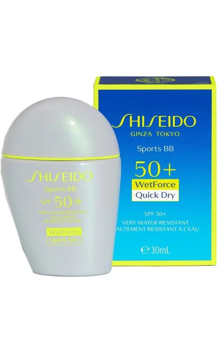 Tester Crema BB Shiseido Sports SPF 50+ Medium, 30 ml 