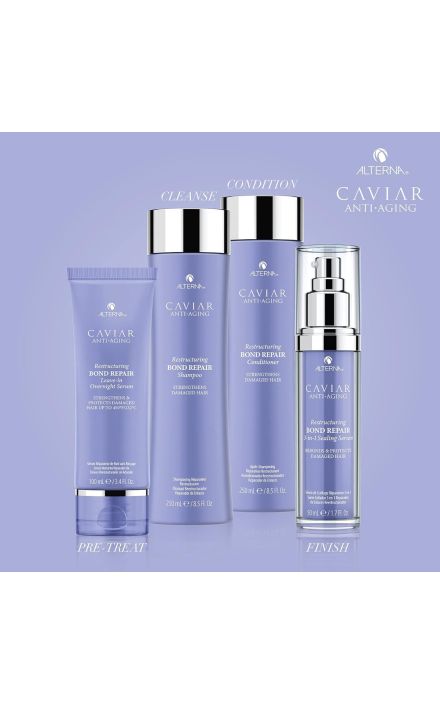 Alterna, Balsam pentru repararea si intinerirea parului, Caviar Anti-Aging Restructuring Bond Repair, Caviar Extract, 250 ml 